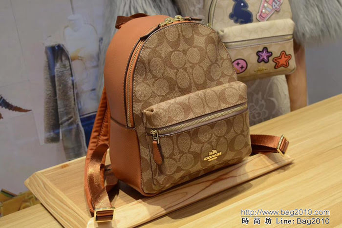 COACH蔻馳 專櫃原單 mini迷你號 頭層牛皮 Coach雙肩包款 氣質百搭款 58314  Chz1218